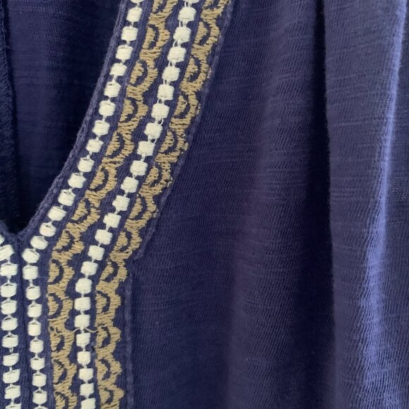 EUC Sonoma Embroidered Neckline Dress - Picture 2 of 5